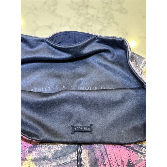 NWOT Athleta Girl x Simone Biles Reversible Leggings Girls Size 14 XL - Picture 8 of 11